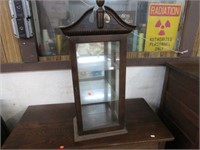 SMALL CURIO CABINET -- TABLE TOP