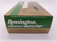 20 Rounds of 221 Remington Fireball