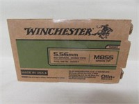 150 Rounds Winchester 5.56 M855 Green Tip (Lake