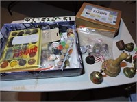 Candle Kit, Craft Supplies, Brass Bells