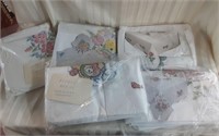 Cross Stitched Tablecloth Sets