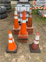 QTY OF SAFETY CONES