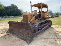 DRESSER TD15C CRAWLER DOZER, 00775, CANOPY, DIESEL