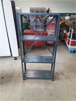 Metal 4 shelf unit