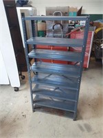 Metal 8 shelf unit