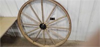 50" Diameter Antique Wagon Wheel