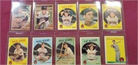 1950's and '60s Topps Baseball Cards - Cleveland