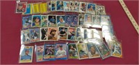 Assorted Topps, Donruss, and Fleer Baseball Cards