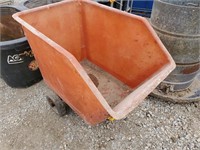 Poly silage cart 3'x2'