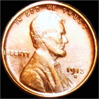 1913-S Lincoln Wheat Penny UNCIRCULATED