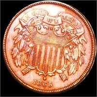1865 Two Cent Piece UNCIRCULATED