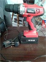 HYPER TOUGH 18 VOLT CORDLESS DRILL