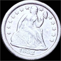 1852-O Seated Liberty Dime NEARLY UNC