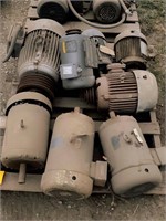 Misc electric motors QTY 8