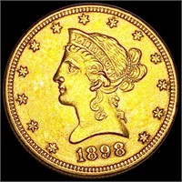 1898 $10 Gold Eagle UNCIRCULATED