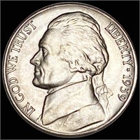 1939-D Jefferson Nickel UNCIRCULATED