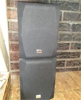2 Onkyo Speakers approx. 10" tall.