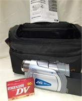 JVC Digtal Video Camera with cassette, battery &