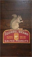 Squirrel Brand cardstock sign 12 x 11