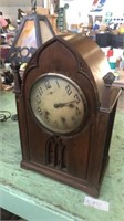 Old wood clock