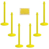 Pack of 6 Mr. Chain Plastic Stanchion Kit