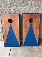Corn Hole Game Created and Decorated by Lititz