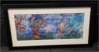 Framed Trees in the Wind art piece by Lititz
