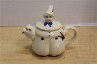 SHAWNEE POTTERY "TOM THE PIPER'S SON" TEAPOT