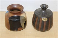 SELECTION OF STONEWARE VASES