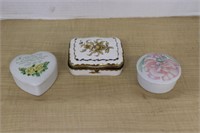 SELECTION OF TRINKET BOXES