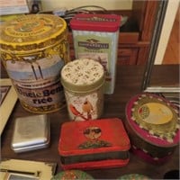 Lot of Old Tins-All one money