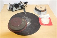 SELECTION OF GRINDING WHEELS AND MORE