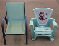 SELECTION OF CHILDREN'S PATIO CHAIRS