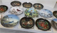 COLLECTO PLATES - VARIOUS DESIGNS - QTY 13