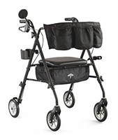 Open Box Medline Stealth Rollator Rolling Walker