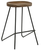 New Distinctly Home Chris Wood Counter Stool