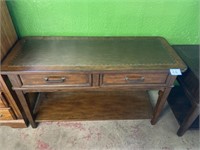 Contemporary Hall Table  w/ (2) Drawers