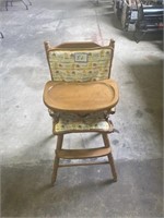 Vintage Child's Highchair
