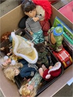 Assortment of Toys, Baby Dolls, Barbie, Books