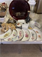 Assortment of Dishes & Decor