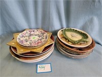 (17) Assorted Plates