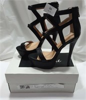 NEW LADIES HIGH HEELED SHOES - SIZE 38