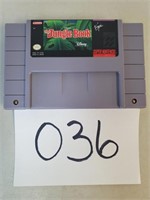 Super Nintendo SNES Game - The Jungle Book