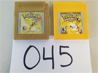 2 Nintendo Game Boy Pokemon Games (See Description