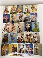 (25) Pinup Stickers 2"X3” Each Glossy Lot 2