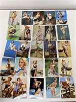 (25) Pinup Stickers 2"X3” Each Glossy Lot 4
