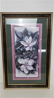 Framed Flower Art