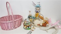 Easter Basket and Decor