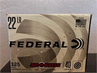 Federal 22 LR Bullets Bulk Box of 325 Count