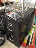 Two drawer files keyless metal file cabinet